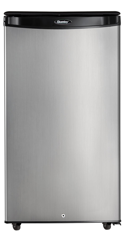 Danby 3.3 cu. ft. Outdoor Rated Compact Fridge - Stainless Steel