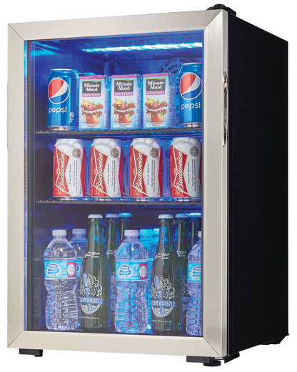Danby 95 Can Beverage Center - Stainless Steel