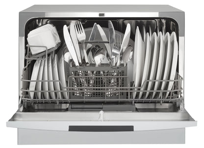 Danby 6 Place Setting Countertop Dishwasher - Stainless Steel