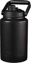 Load image into Gallery viewer, Gallon Steel Water Bottle (Black) with Cleaning Brush Included, by HUNTR
