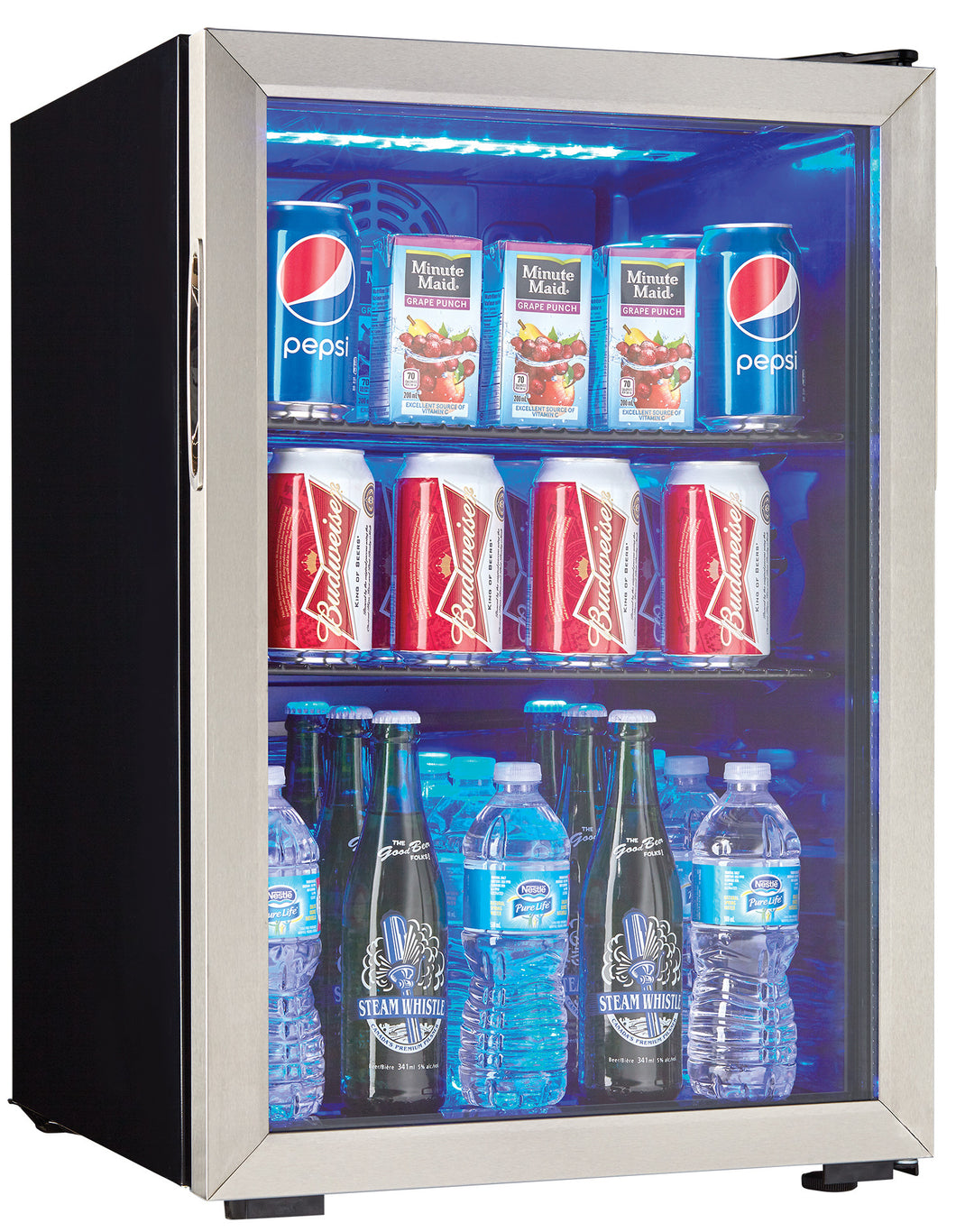 DBC026A1BSSDB - 95 Can Beverage Center - Stainless Steel