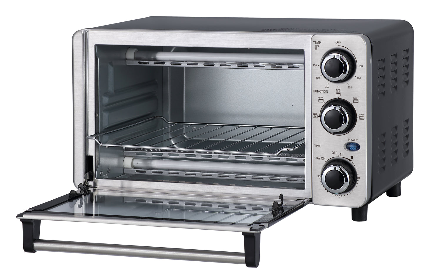 Danby Stainless Steel 0.4 cu ft 4 Slice Countertop Toaster Oven