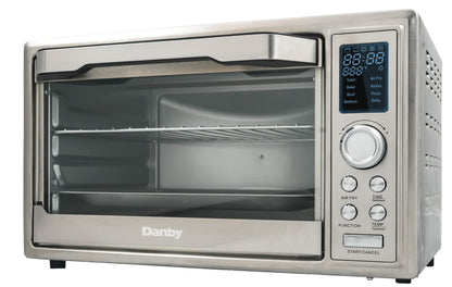Danby 0.9 cu. ft./25L Convection Toaster Oven with Air Fry Technology, Digital LCD Display - DBTO0961ABSS