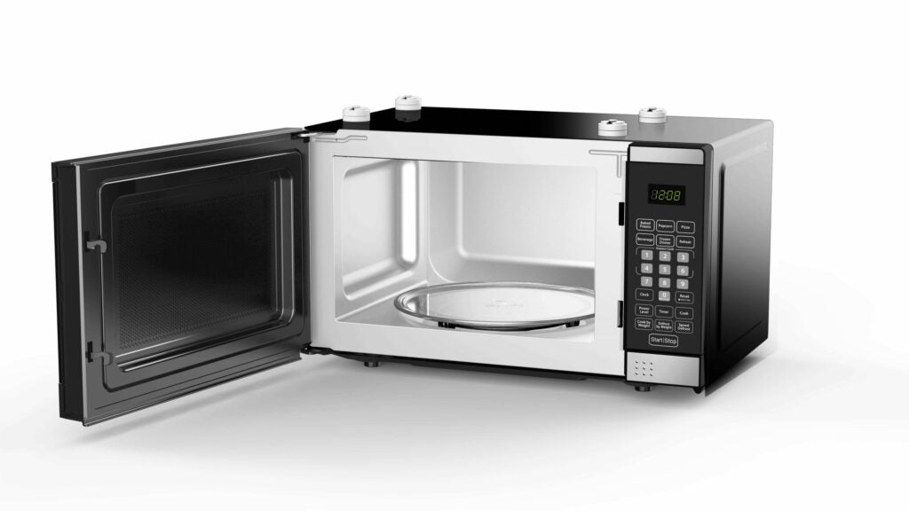 Danby Designer 0.7 cu ft Countertop Microwave in Stainless Steel