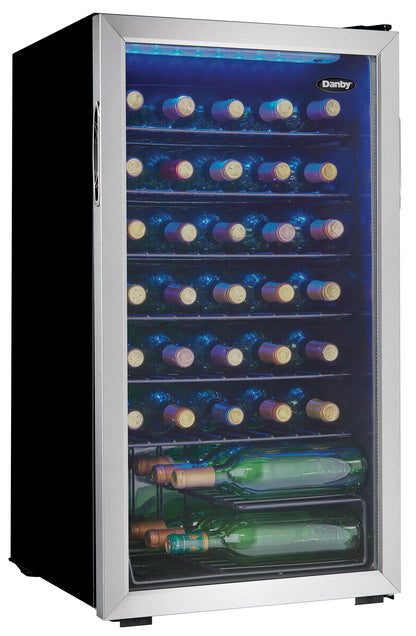 Danby 36 Bottle Wine Cooler - Stainless Steel