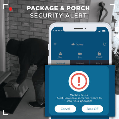 Danby Parcel Guard: The Smart Mailbox - Grey