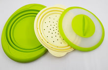 Load image into Gallery viewer, ZR-A009 - Silicone Steam Cooker Green
